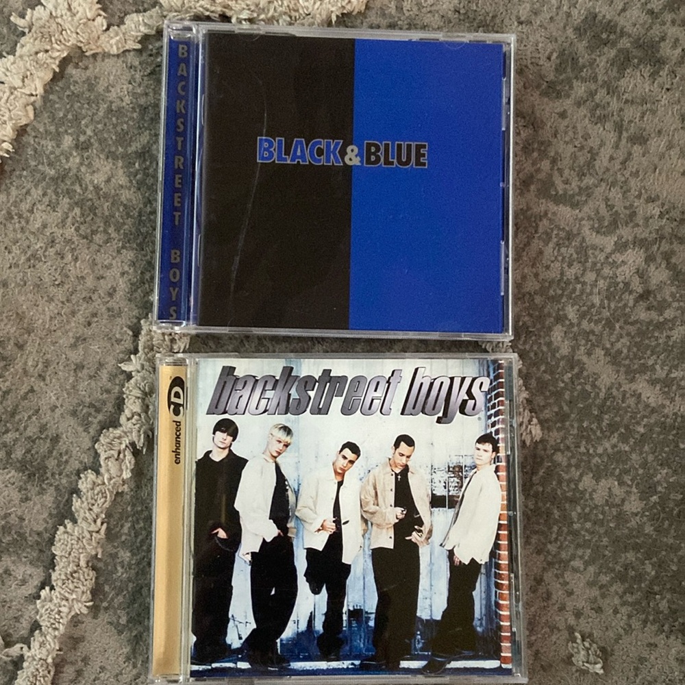 Backstreet Boys CDs Compact Discs Albums Black & Blue Self Titled Debut Boy Band